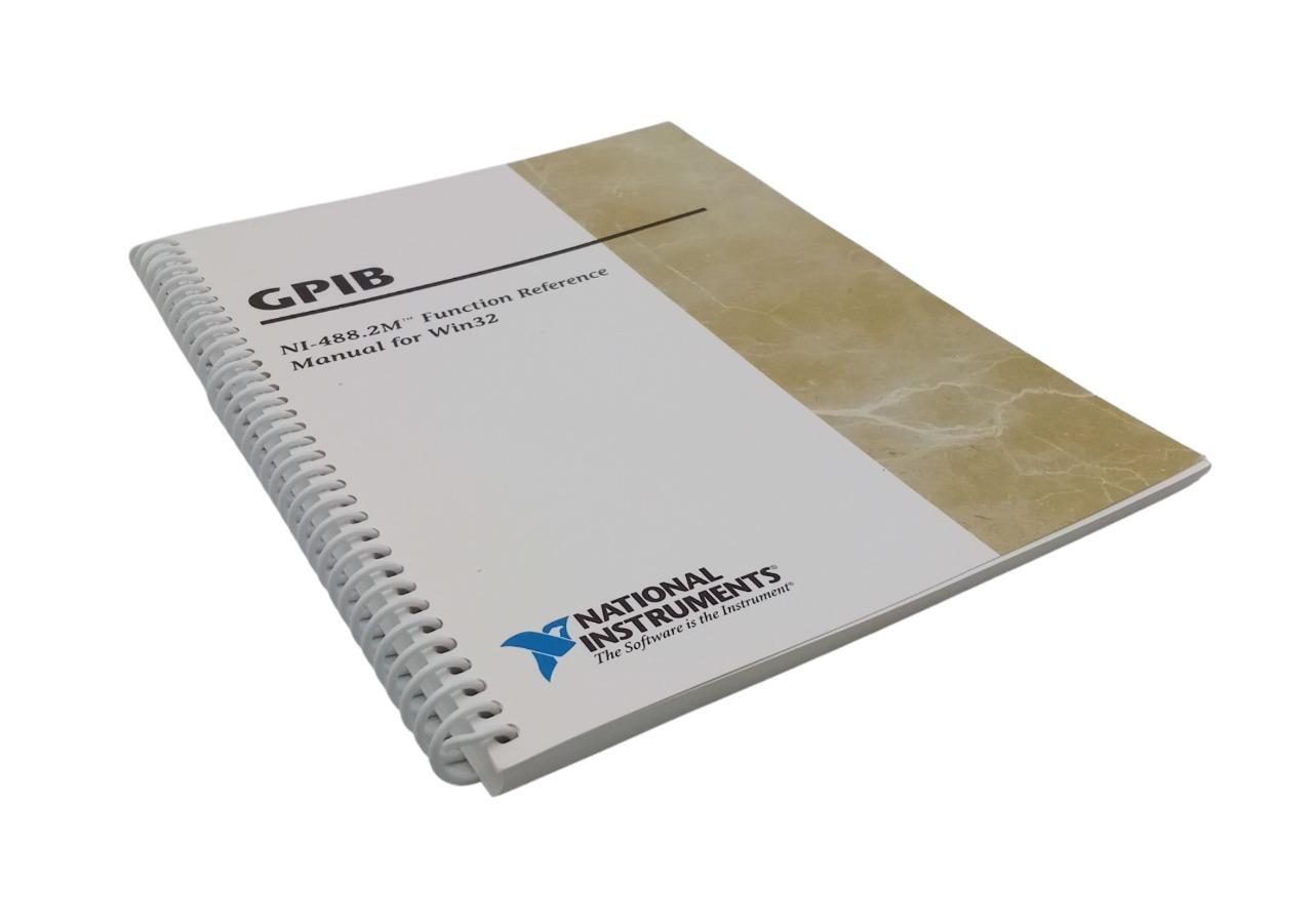 National Instruments GPIB NI-488.2M Function Reference Manual For Win32