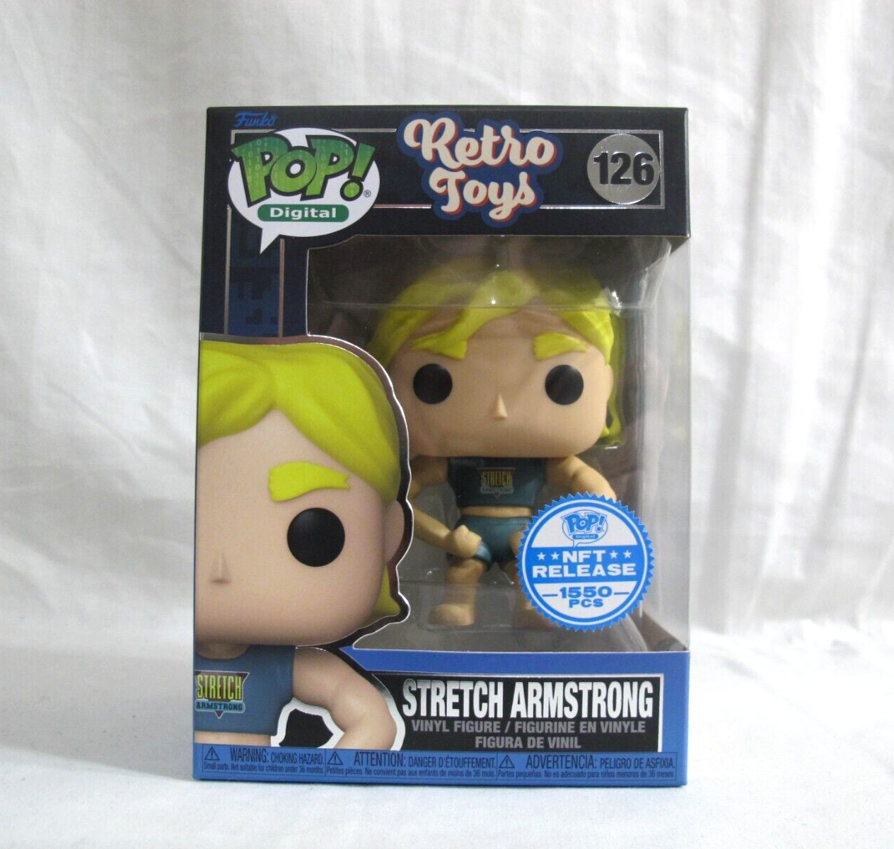 Funko Pop! Digital Hasbro Retro Toys - Stretch Armstrong #126 LE 1550 Legendary