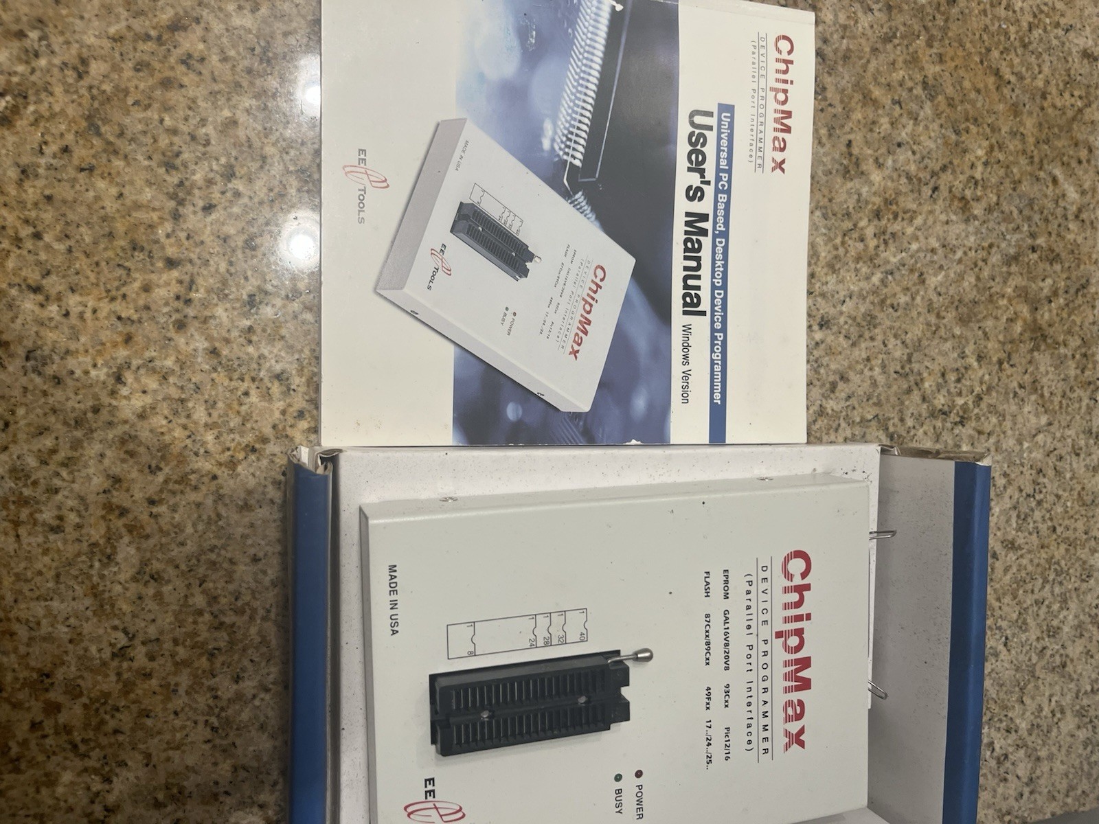 EE Tools ChipMax Device Programmer CHIPMAX Parallel Interface w/ Box