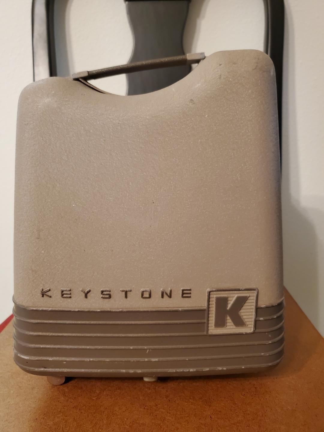 Vintage Keystone K75 8mm Movie Projector For Parts Or Repair