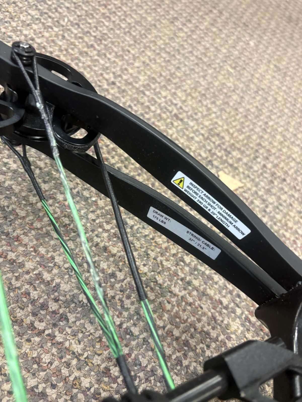 Killer Instinct Crossbow Black Used