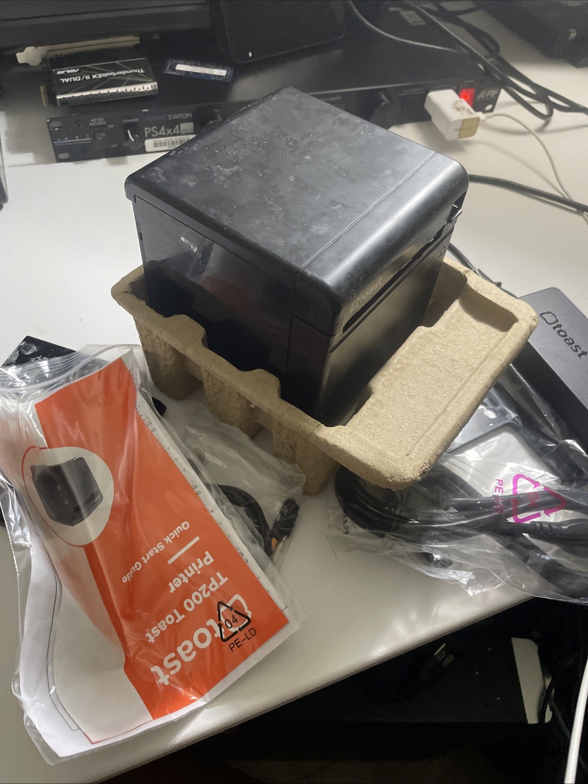 Toast Flex POS TP200 Thermal Receipt Printer w/ Power Cable