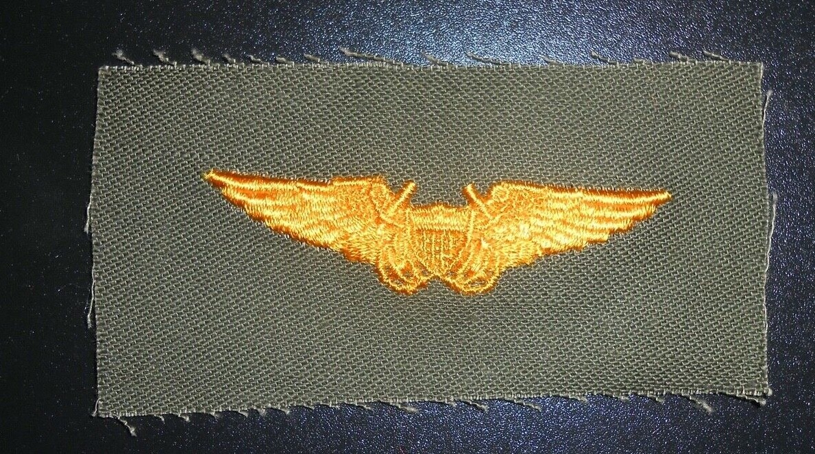 US Navy USN Naval Flight Officer/ Weapons Systems Officer NFO/WSO Wings Patch