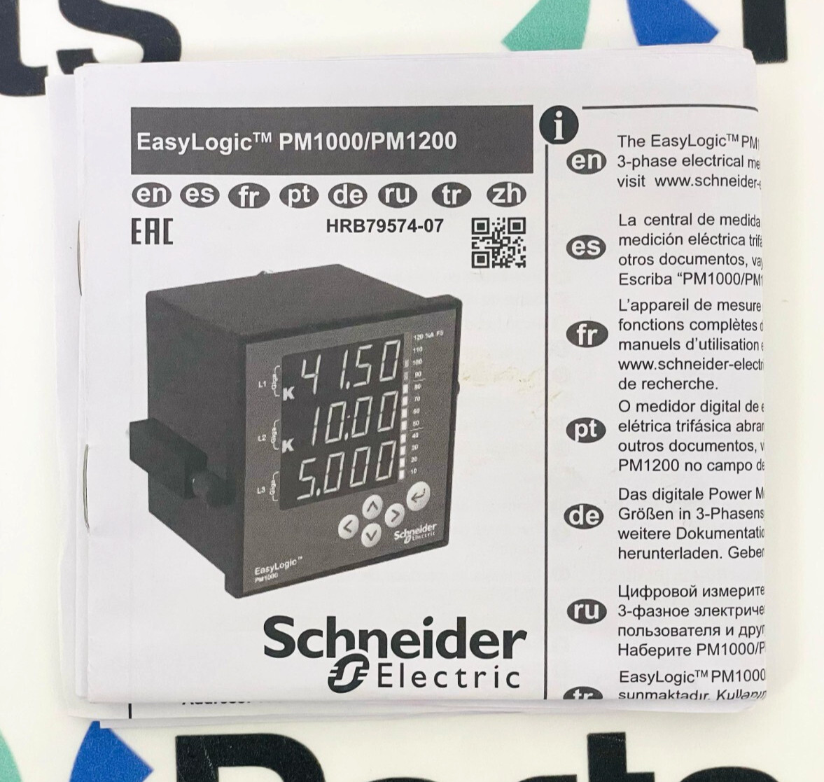 SCHNEIDER ELECTRIC METSEPM1000 Power Meter