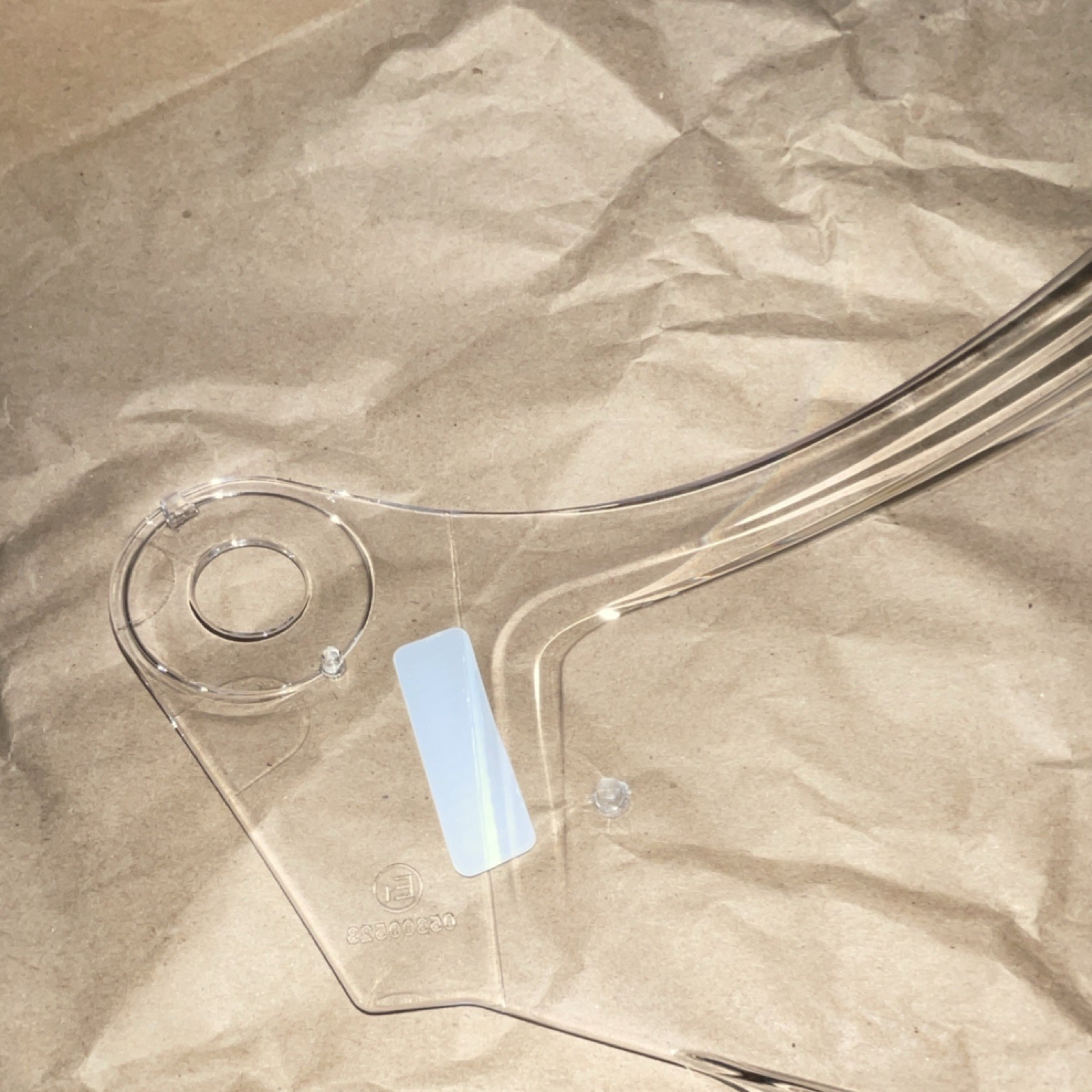 Simpson Motorcycle MBCSE Mod Bandit Clear Ext Shield