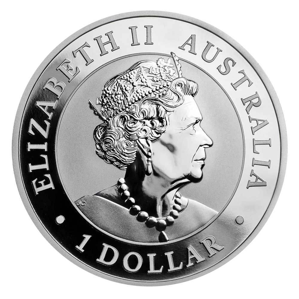 $1 Silver Australian Kookaburra 1 oz BU Random Year