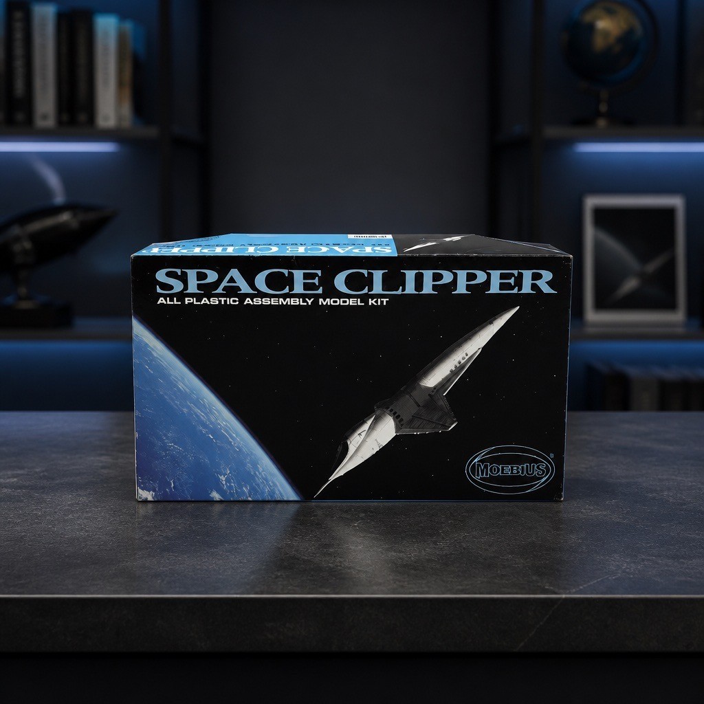 Moebius Space Clipper All Plastic Model Kit 2001-2