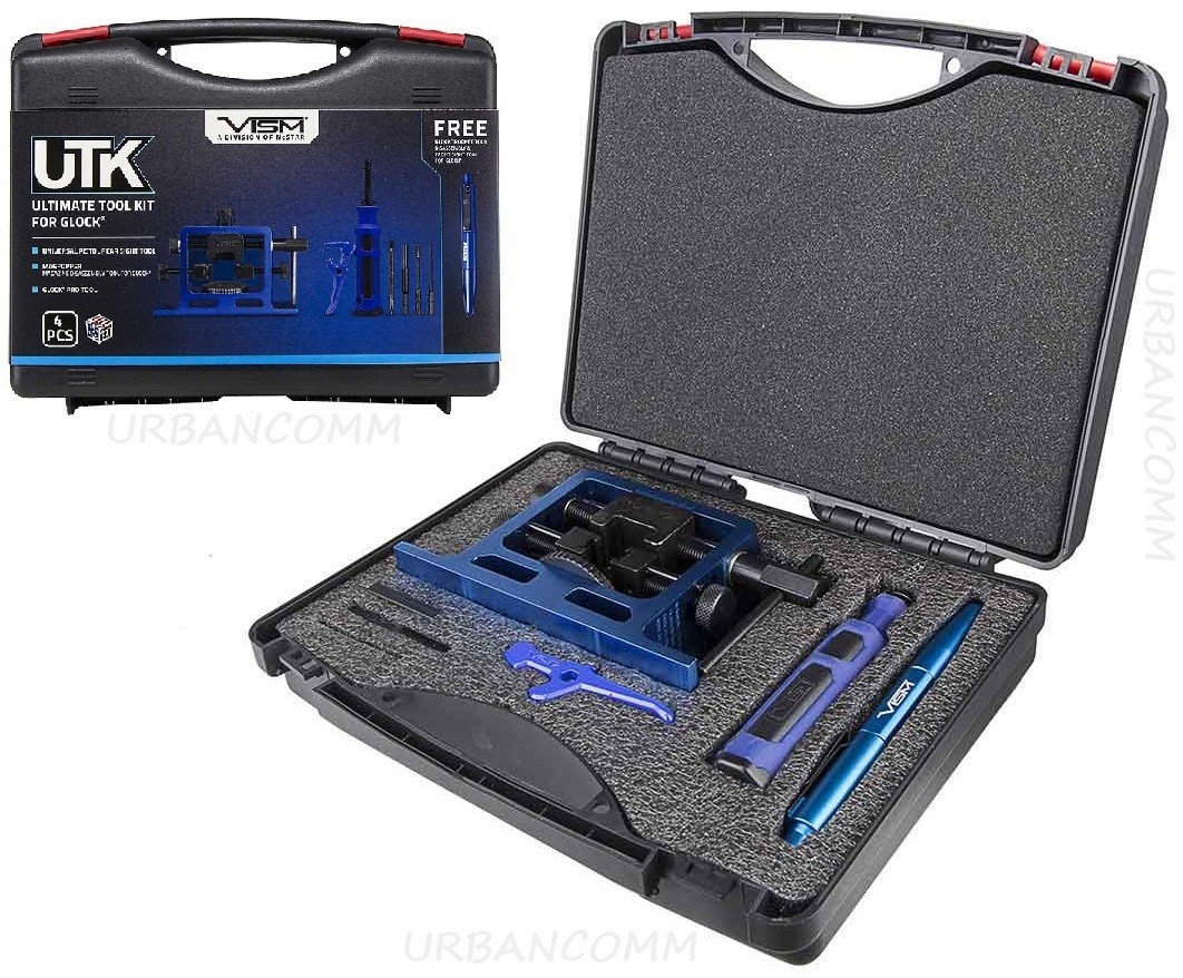 VISM Ultimate Handgun Tool Kit for Glock Models 4pc Sight/Pro/Pocket hunt shoot