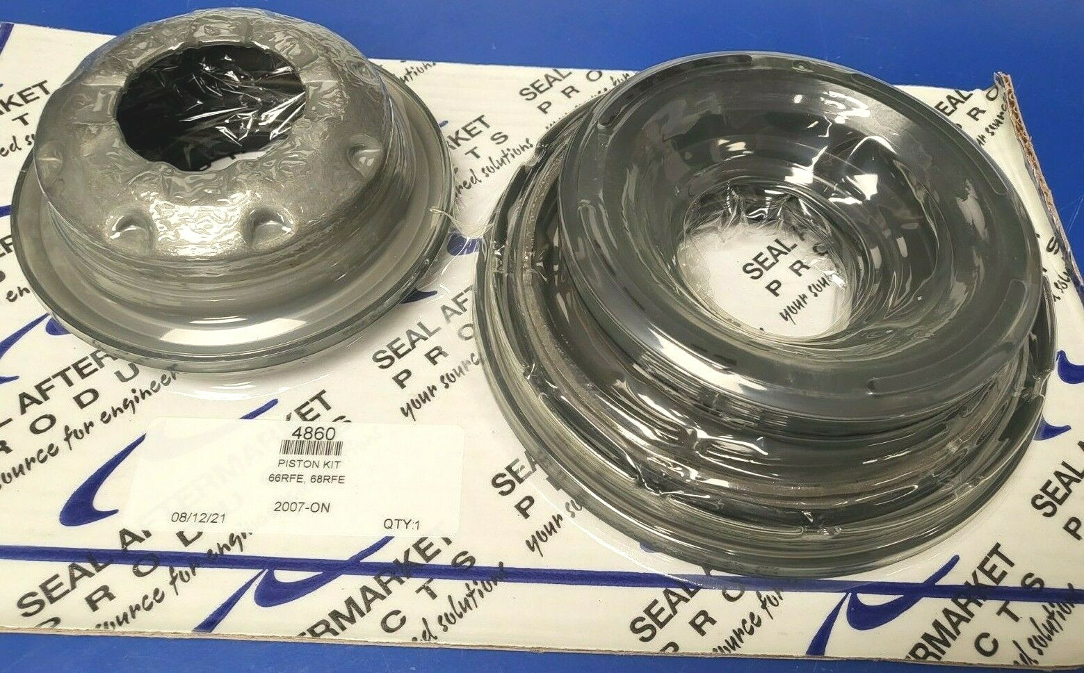 .For Dodge 68RFE PISTON KIT bonded molded 5 piece kit By S.E.A.L.