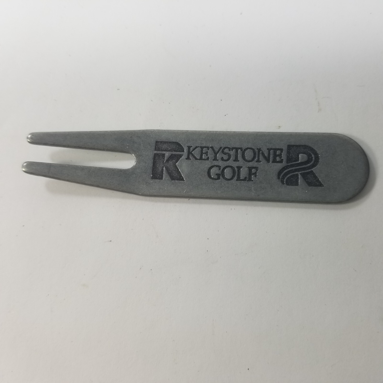 Keystone Golf Resort Divot Repair Tool Metal Silver Tone