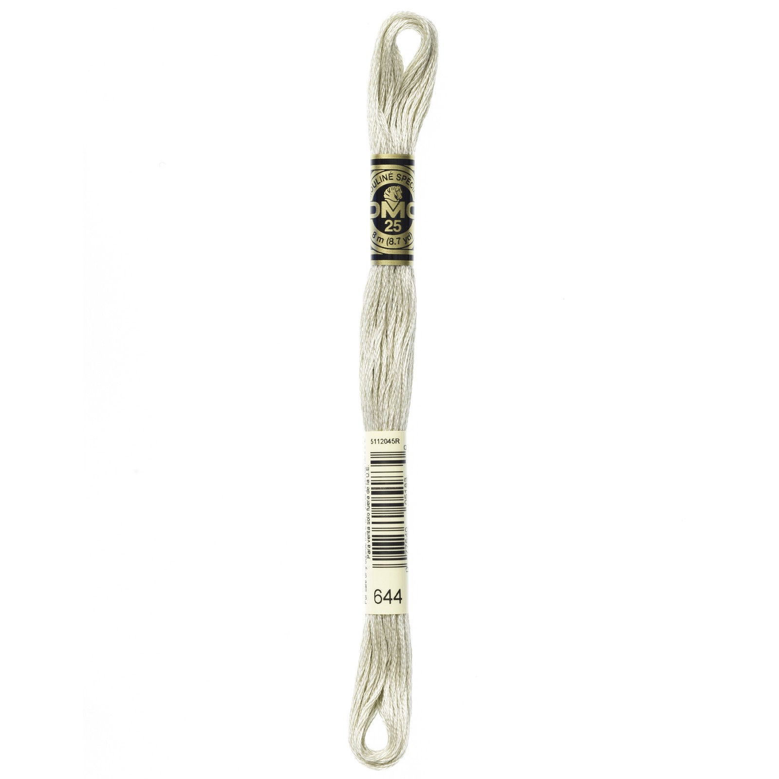 DMC 6-Strand Embroidery Cotton 8.7yd-Medium Beige Grey - 12 Pack