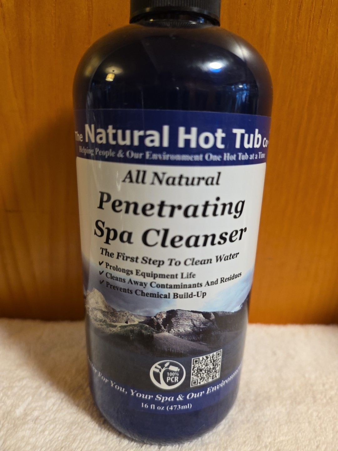 The Natural Hot Tub Company Penetrating Spa Cleanser Treatment 16 fl oz New