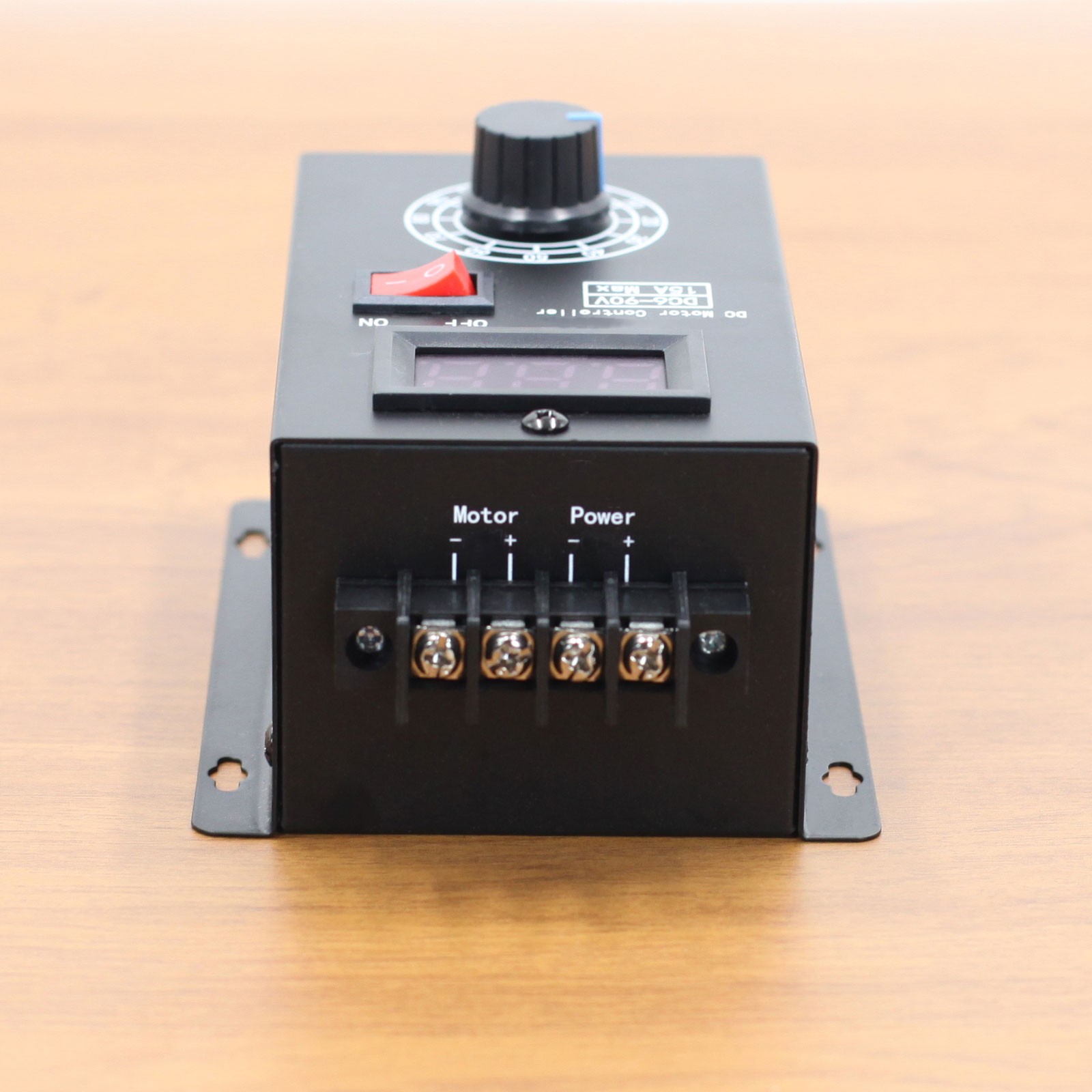 DC 6V - 90V PWM Motor Speed Controller Digital Voltage Regulator Switch 15A Fuse