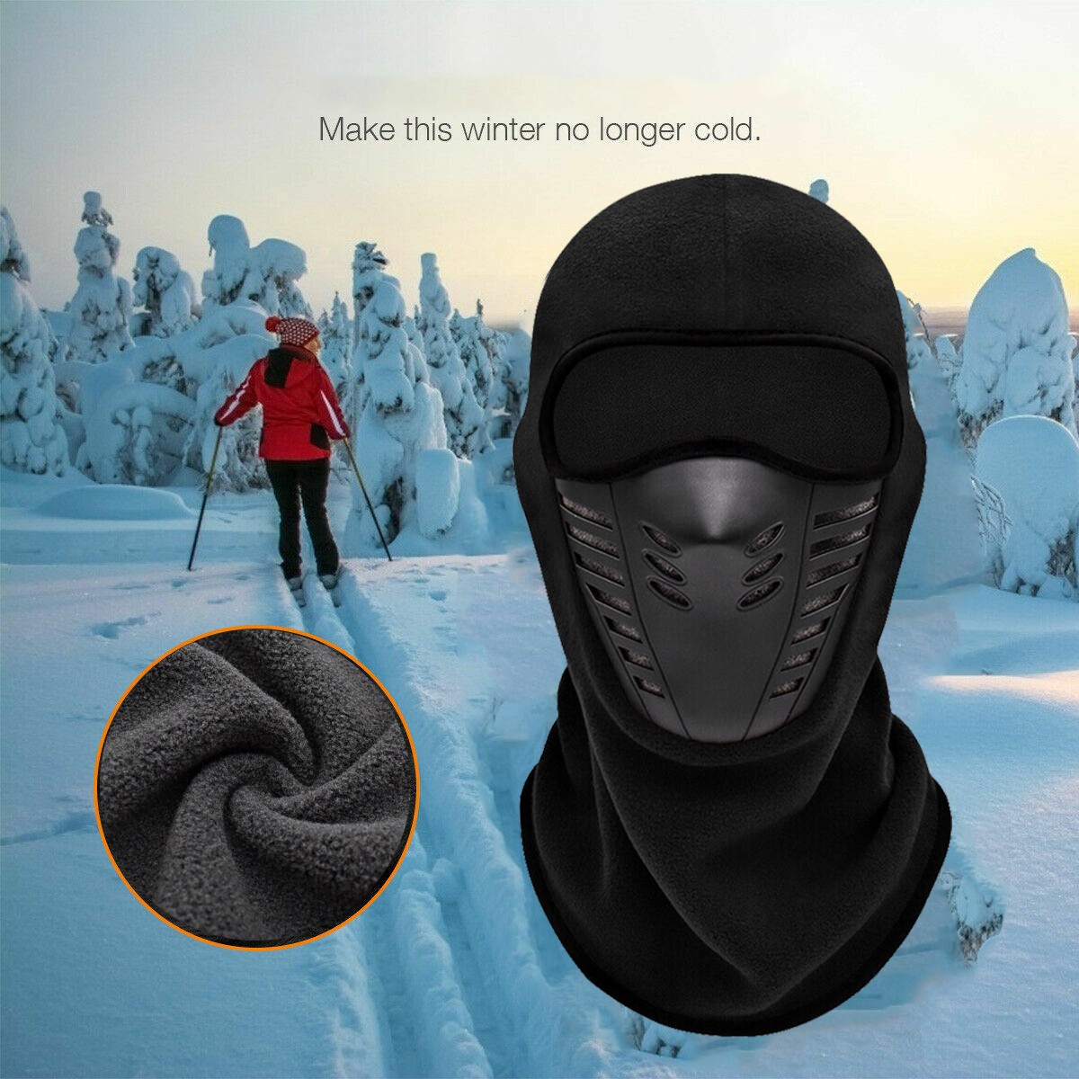 Full Face Cover Ski Masks Winter Windproof Warmer Ninja Mask for Outdoor Sports