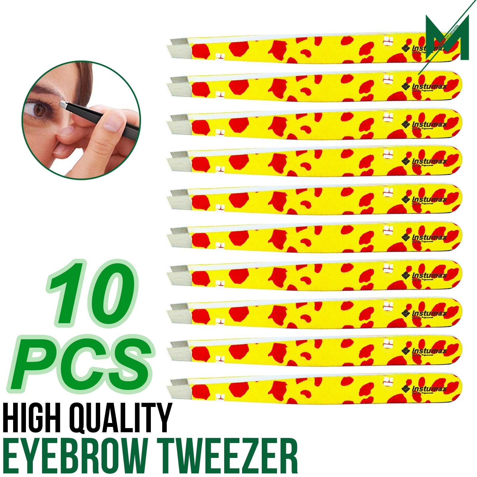Eyebrow Tweezers Eyebrow Clip Hair Beauty Pluckers Stainless Steel