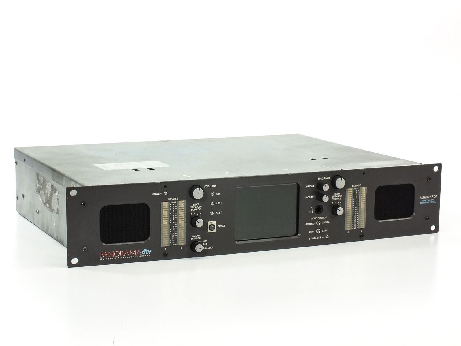 Wohler Panorama DTV VAMP-1 SDI Digital A/V Monitor 2U Rackmount For Parts