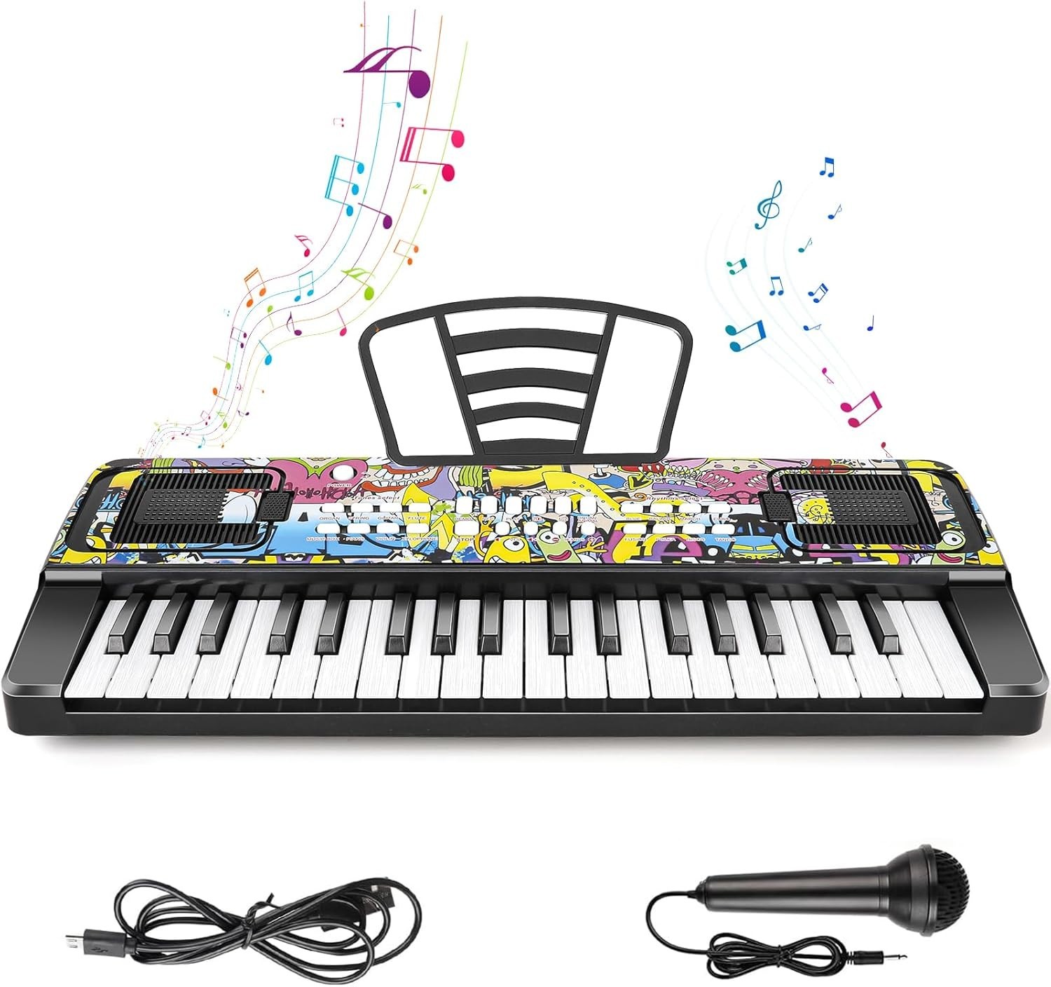 Kids Keyboard Piano, 37 Keys Keyboard Electric Digital Piano, Early Learning Edu