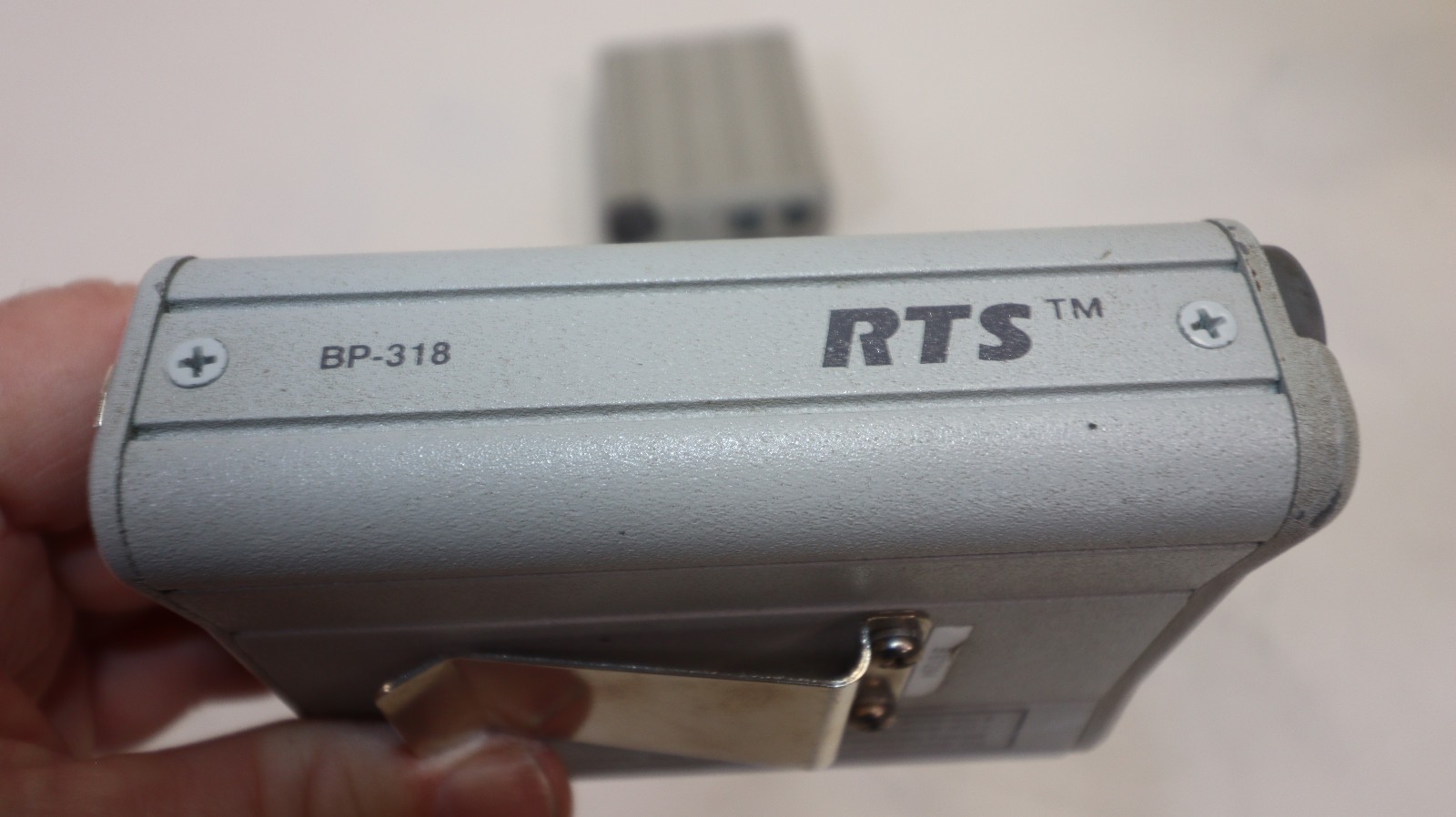TELEX RTS BP-318 4-Pin Single Channel Two-Wire Intercom BeltPack