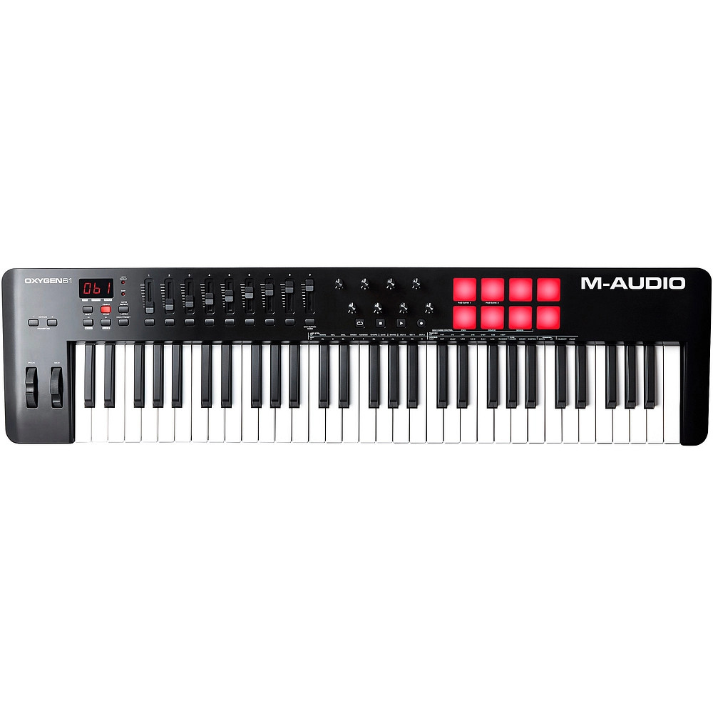MAudio OXYGEN 61 MKV 61Key USB Midi Controller