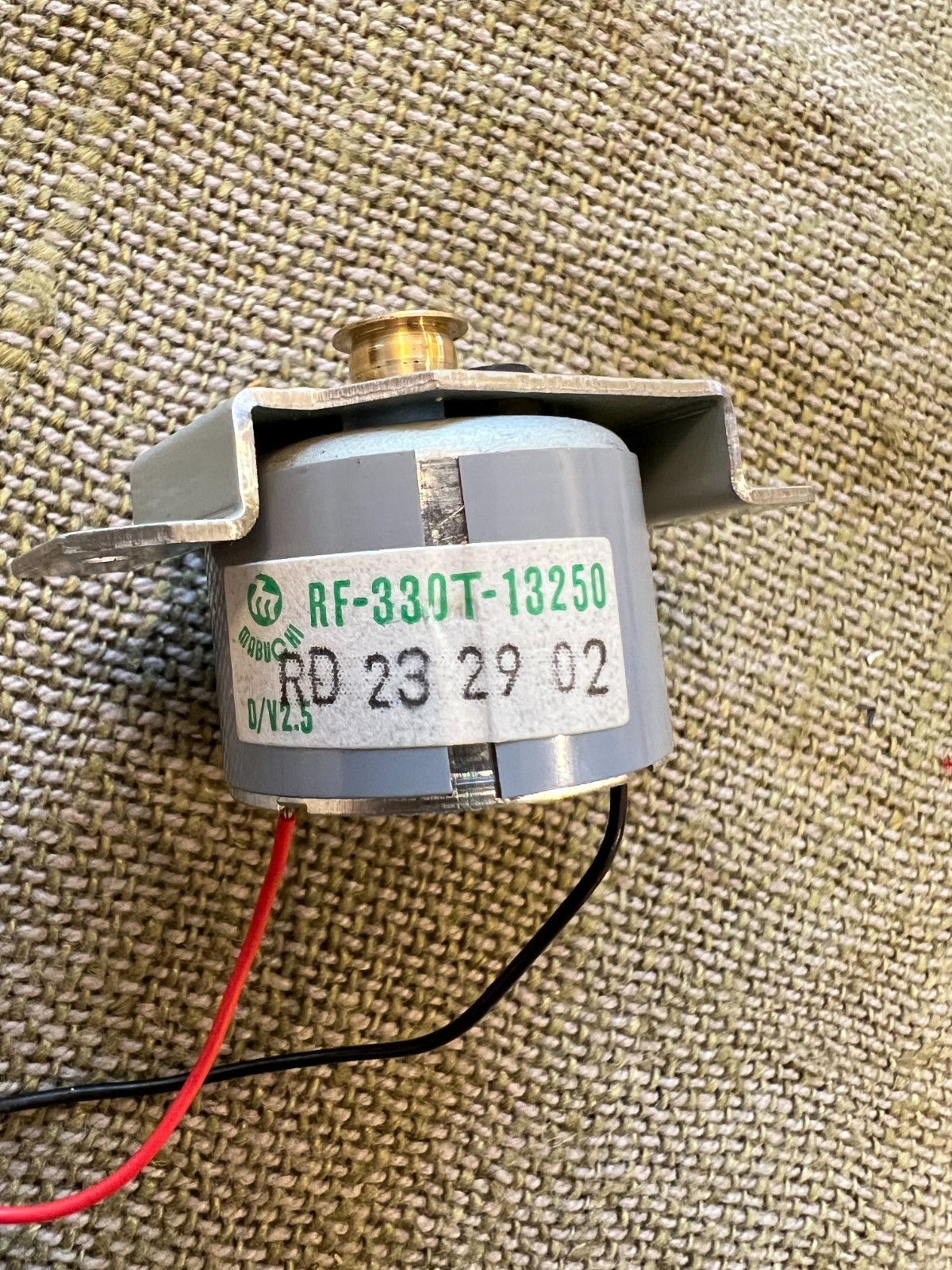 Motor PMD101, PMD201, PMD221, PMD222, PMD420 & PMD430 Deck motor MM00220010