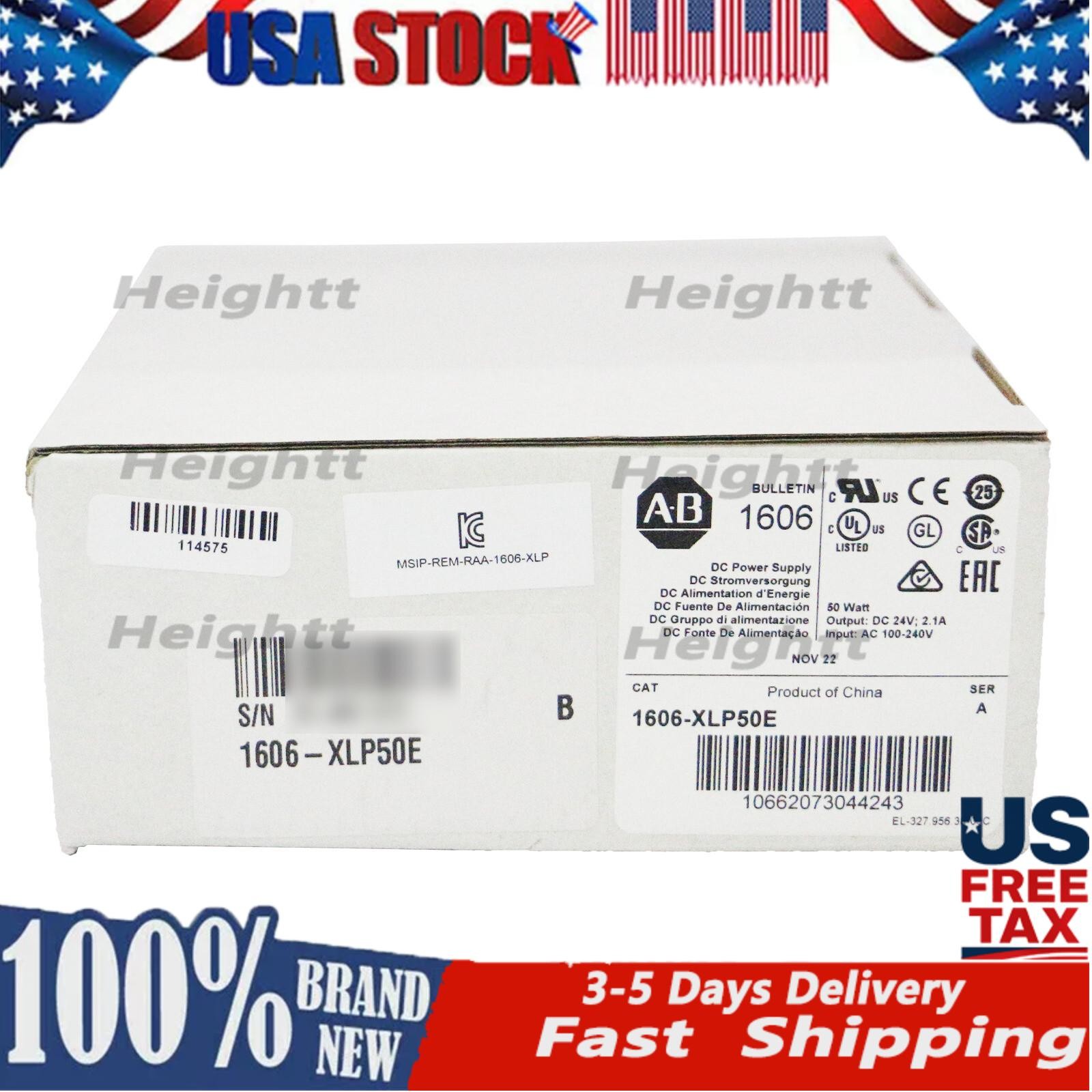 1606-XLP50E NEW AB Power Supply In Box 1606XLP50E AB US Free Tax