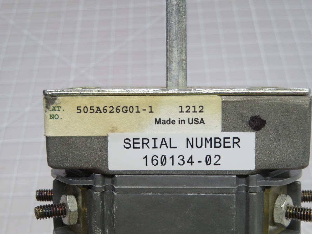 ELECTROSWITCH 505A626G01-1 WH TYPE W2 TRANSFER SWITCH T205301