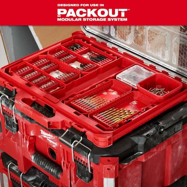 Milwaukee Tool 48-32-9930 Customizable Small Compact Case For Impact Driver