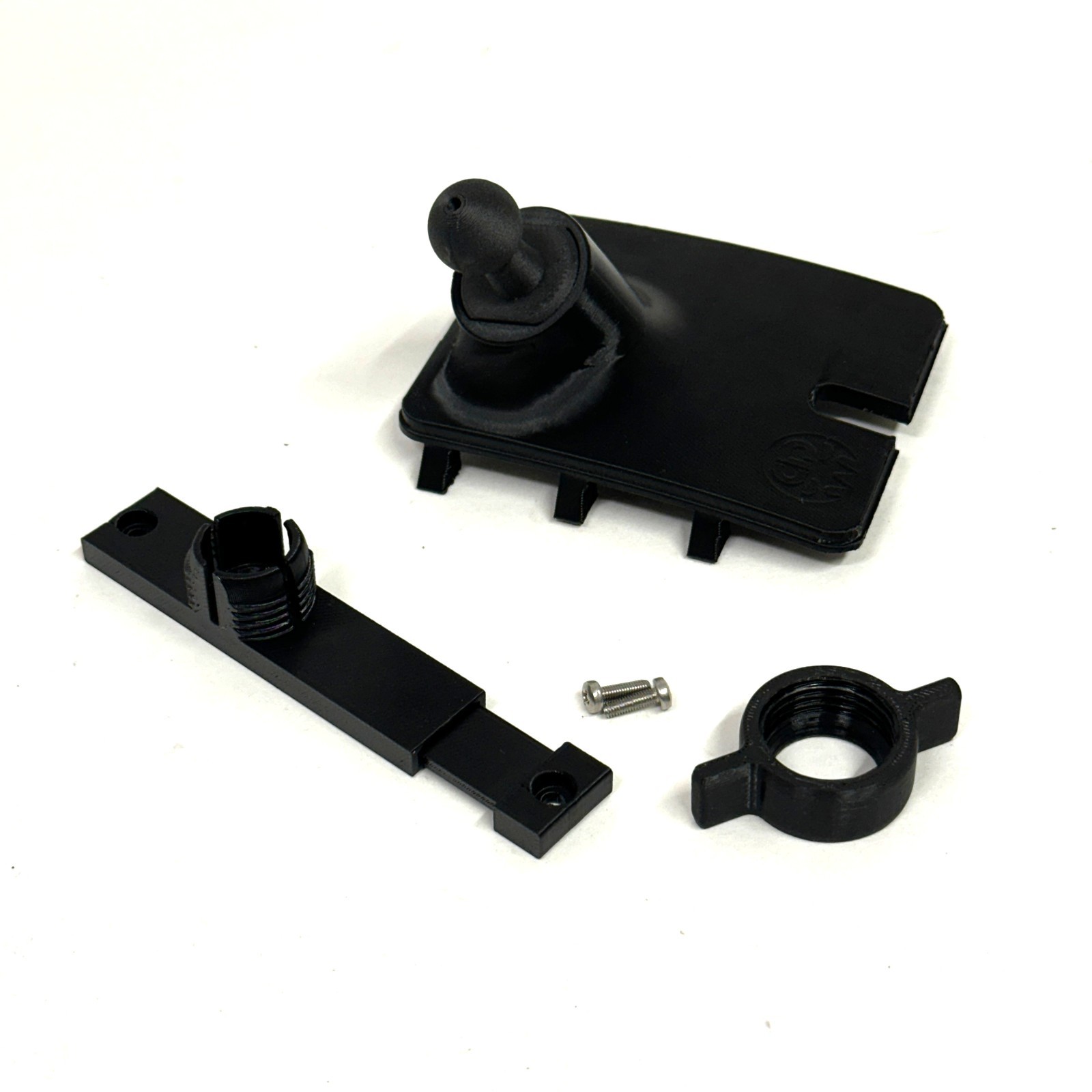 Custom Auxbeam mount for 2007-2014 Silverado Sierra 1500 lower cubby snap in