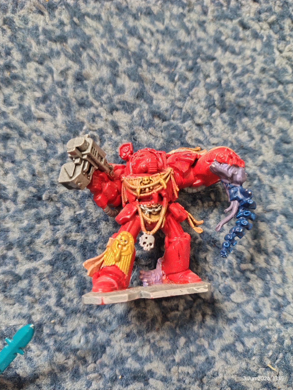 SPACE HULK 3RD ED 2009 GAMES WORKSHOP 5x TERMINATOR SQUAD LORENZO SERGEANT GOOD