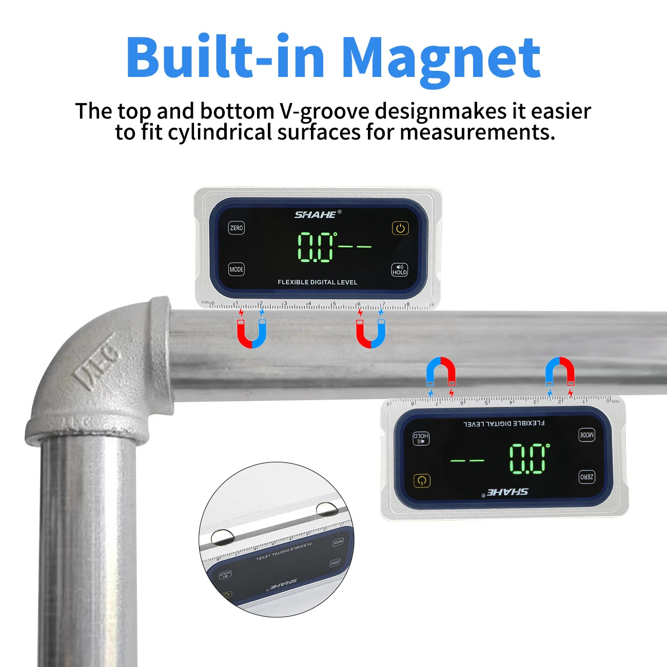 Digital Inclinometer Single Dual Axis Angle Gauge Touch Table Saw Woodworking