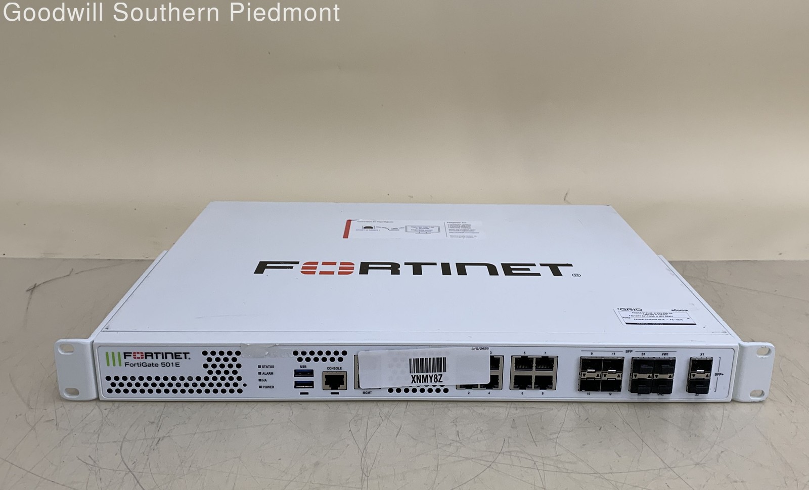 Fortinet FortiGate 501E-FG-501E Firewall Security Appliance - Tested
