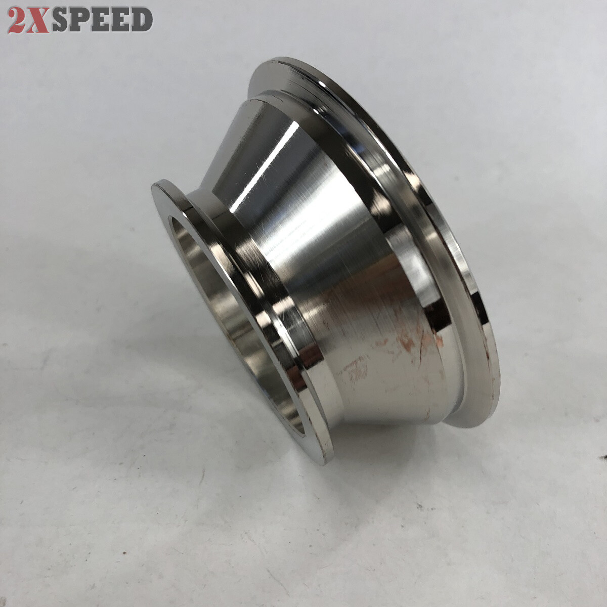 Adapter 2.5" I.D. to 3.5" I.D. Mold Seamless VBand Flange 1.5" Height