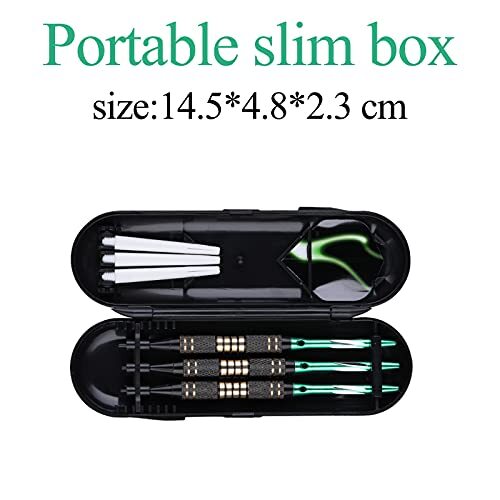 Darts Tip set, Barrel Shafts 50 Ring 6 Pattern Flights 30 Tips for Dartboards.