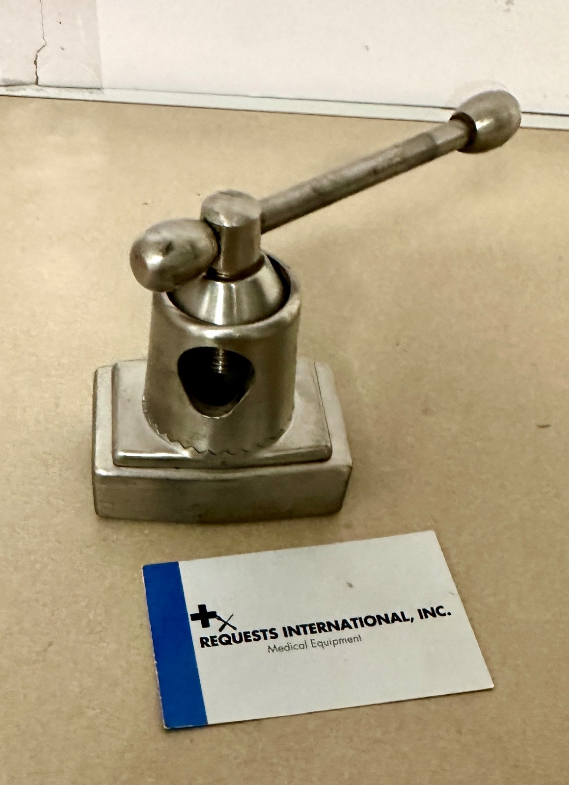Surgical Table Leg Holder Clark Socket For Steris, Amsco