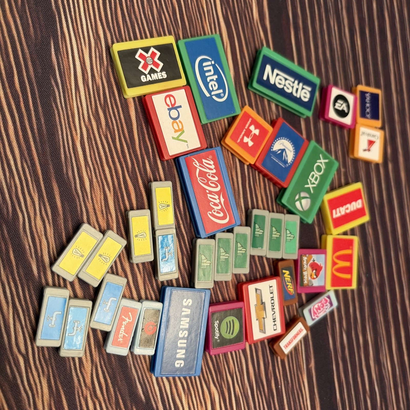 Monopoly Empire 2013 Replacement Complete Set Of 36 Tiles Nice Clean