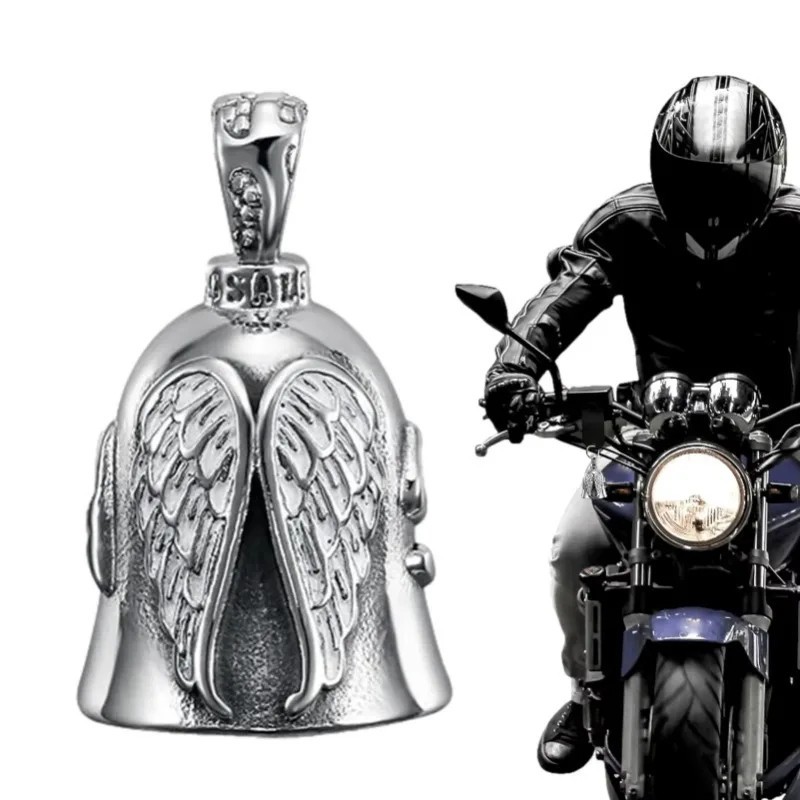 Riding Bell Angel Guardian Biker Riding Bell Portable Motorcycle Accessories for