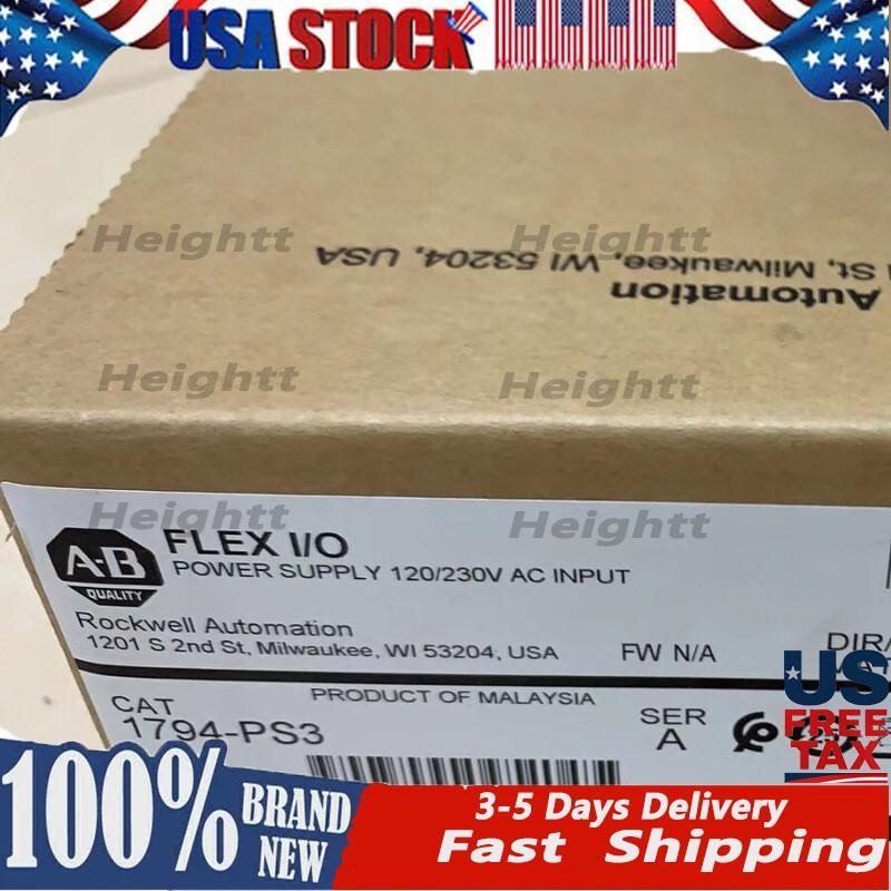 Brand new AB CAT1794-PS3 FlEX I/O POWER SUPPLY 120/230V AC INPUT US Free Tax
