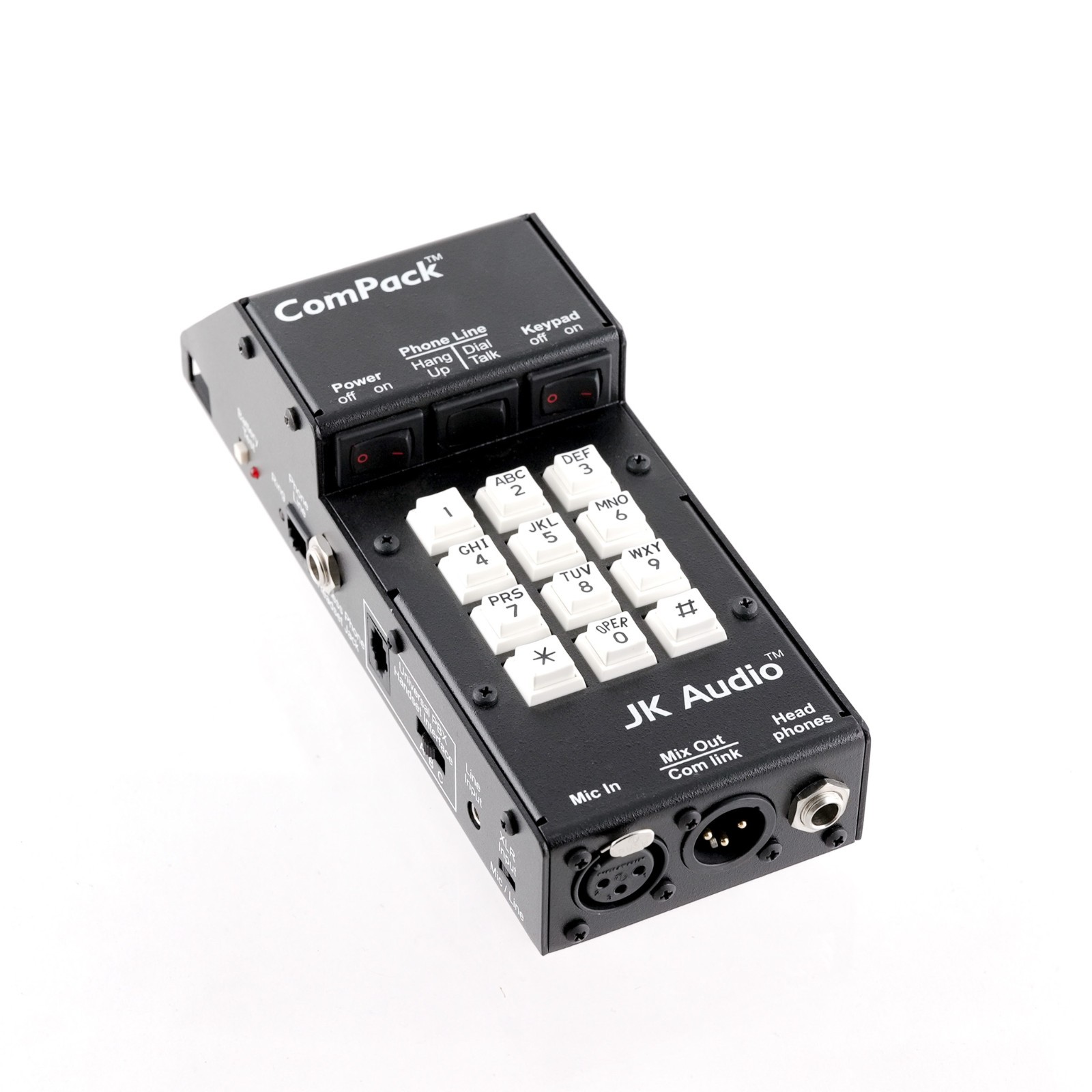 JK Audio ComPack Universal Telephone Audio XLR/TRS Interface w/ Power Supply