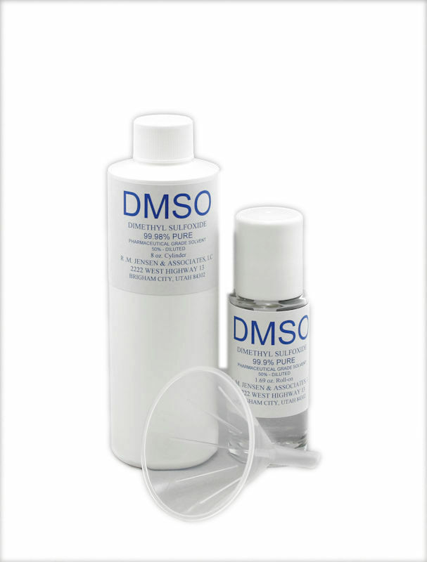PHARMACEUTICAL GRADE DMSO DILUTED TO 50% REFILLABLE ROLL ON KIT