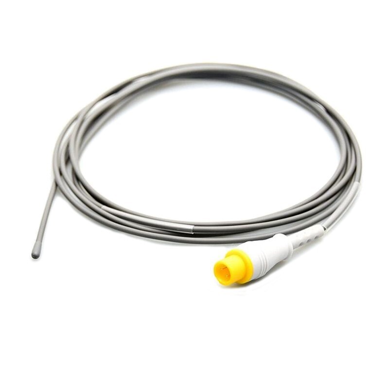 2prong Plug Reusable Adult Esophageal/Rectal Temperature Probe for Comen Monitor