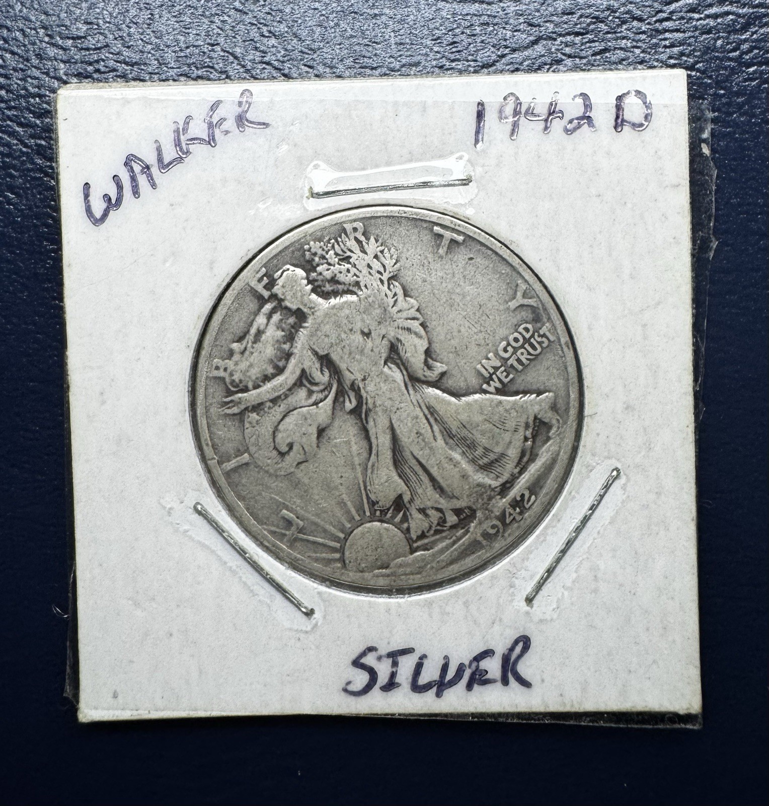 1942-D Walking Liberty Half Dollar 90% Silver US Coin Denver Mint