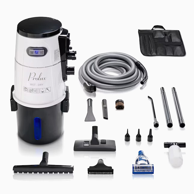 Prolux 5.3-Gallon 6.5 HP Corded Wet/Dry Shop Vacuum with Accessories Included