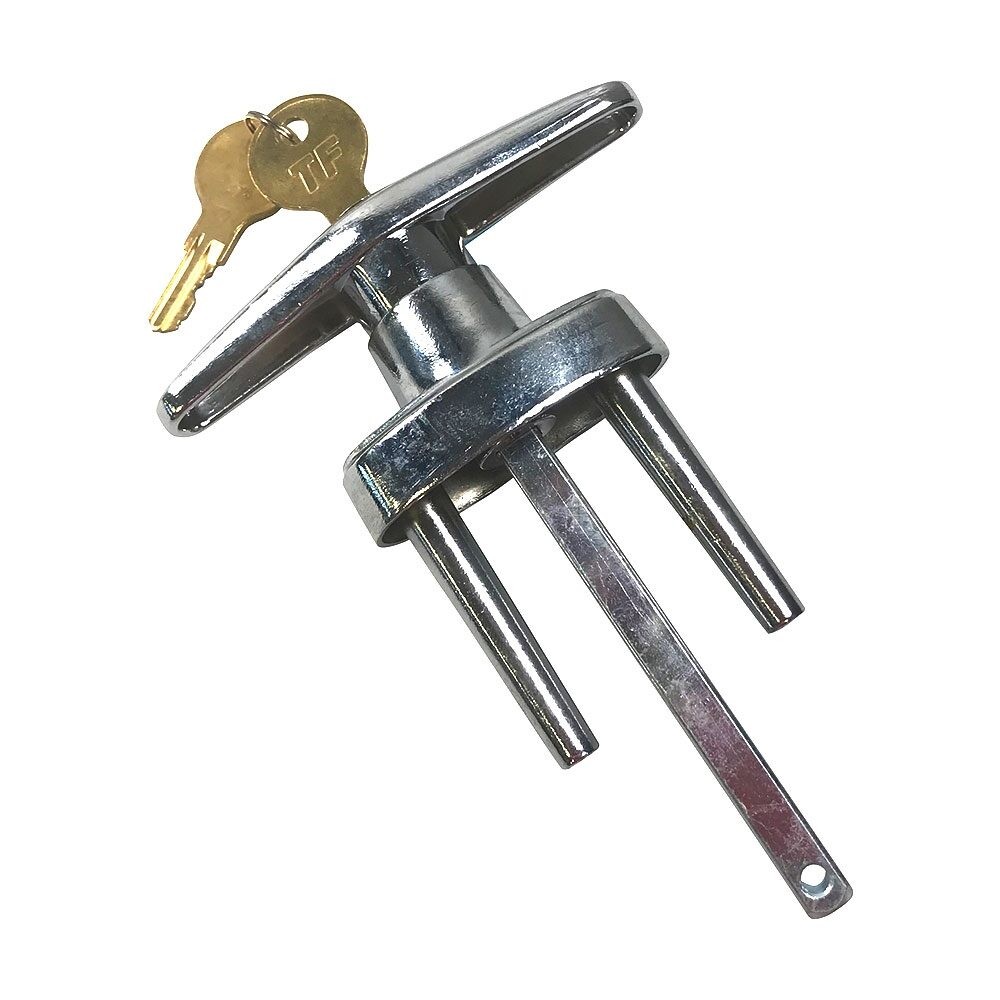 Garage Door Locking T Handle w/2 Keys