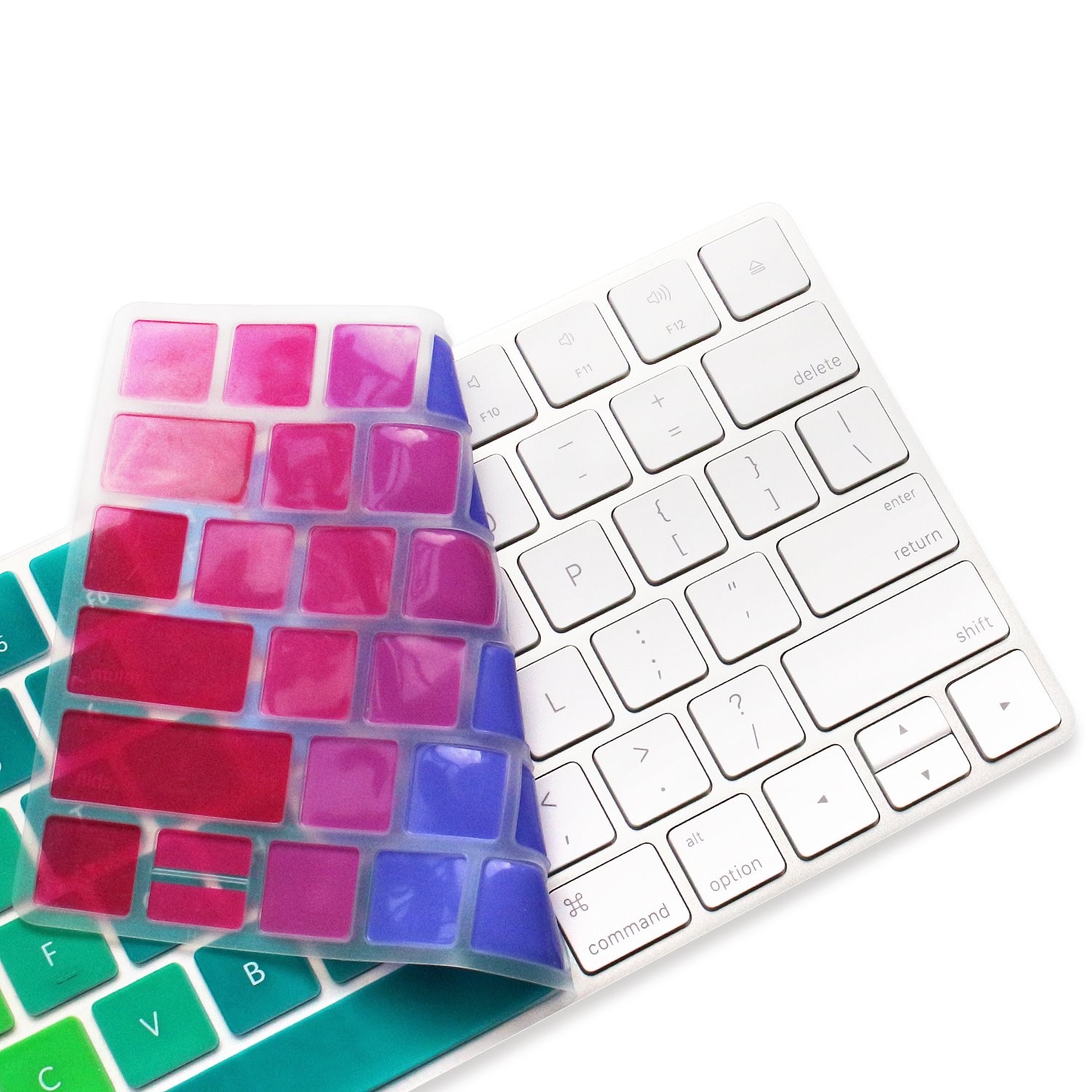 ProElife Ultra Thin Silicone Keyboard for Magic (MLA22LL/A), Rainbow