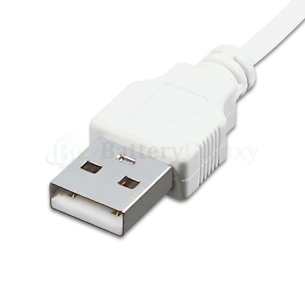 USB 2.0 Printer Cable Cord 6ft USB A to B White