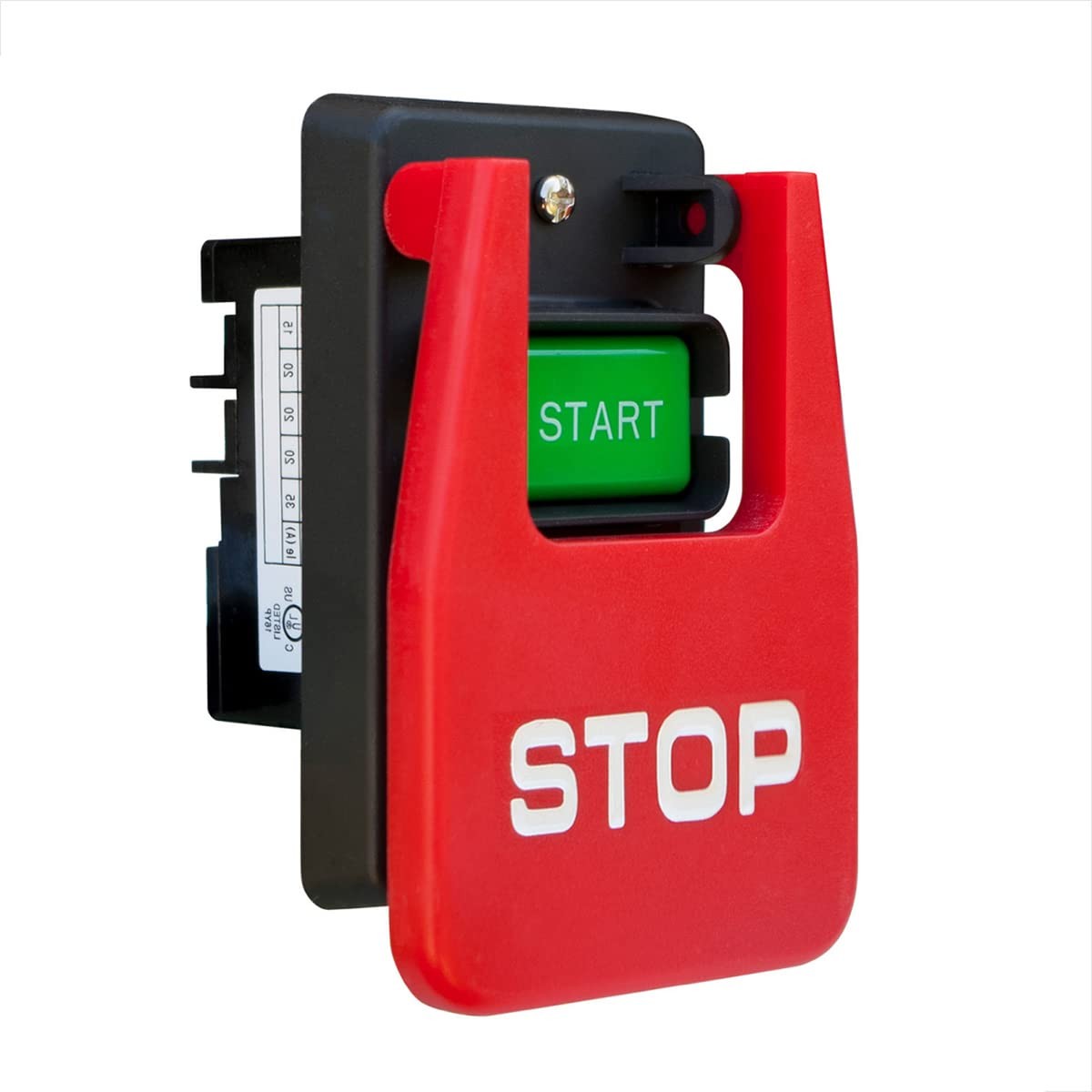 Dual Voltage Paddle Switch, 28A 230V for Table Saw, Router, Drill, Bandsaw