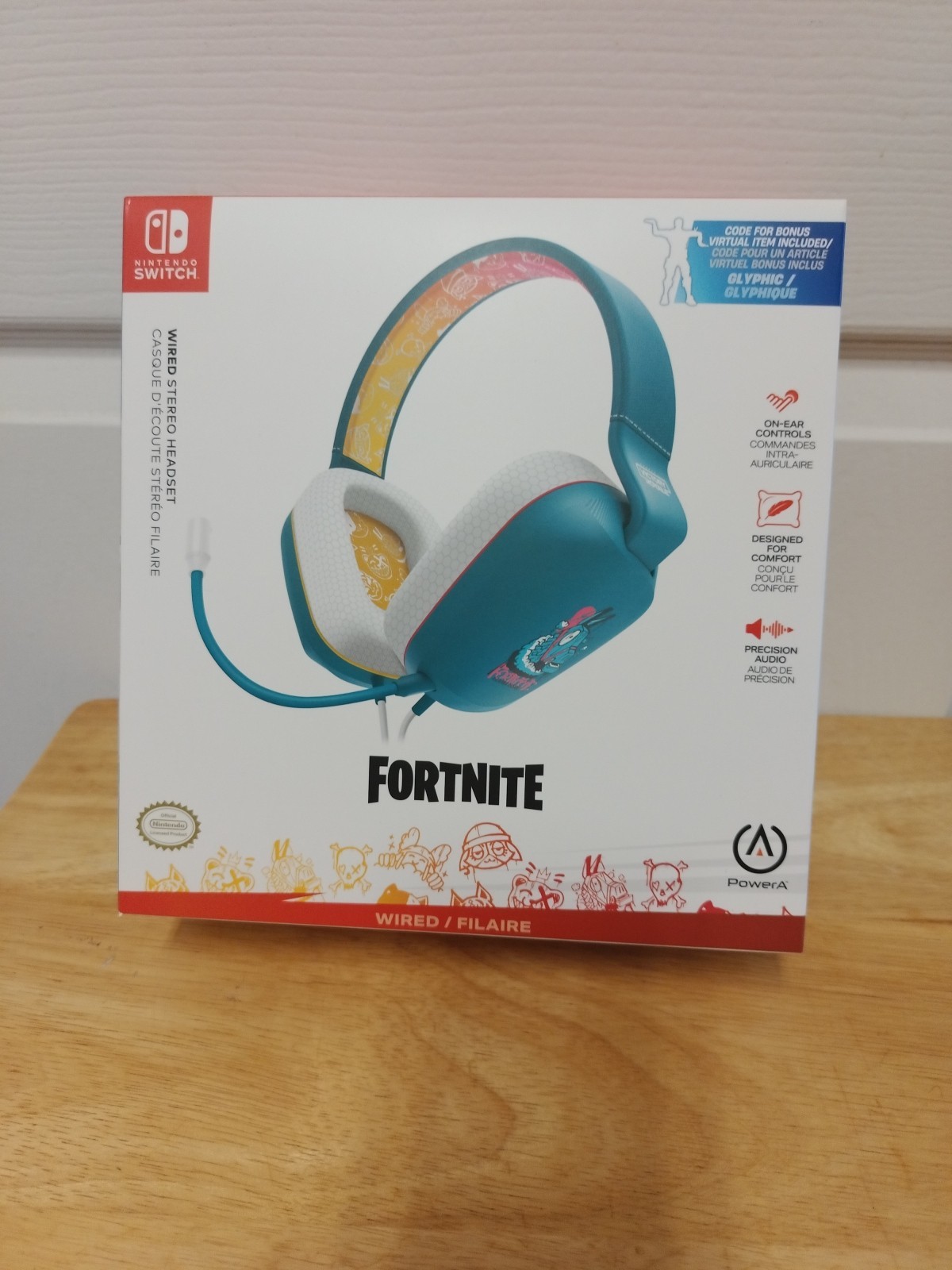 Wired Stereo Headset for Nintendo Switch - Fortnite Llambro (NO CODE)