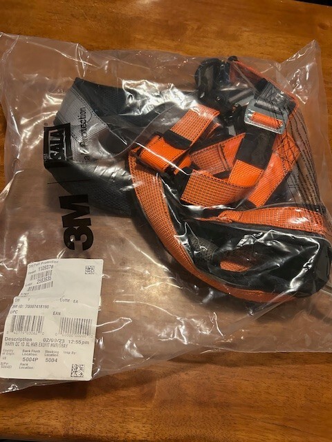3M DBI-Sala Harness QC 1D XLG HVR EXOFIT HVR/GRAY New