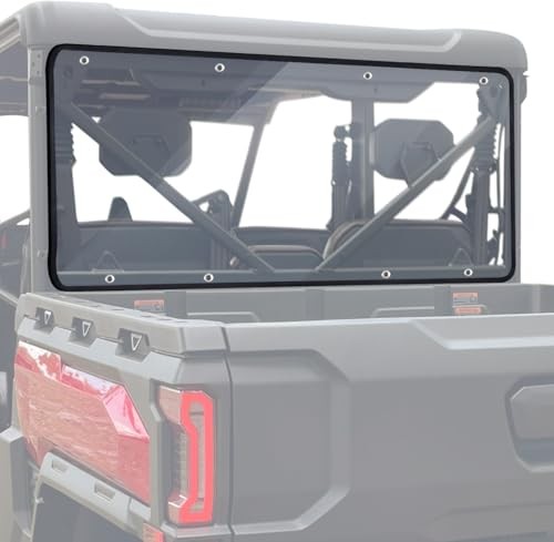 Uforce U10 Pro Rear Windshield Compatible With CFMOTO UFORCE U10 Pro/Pro XL