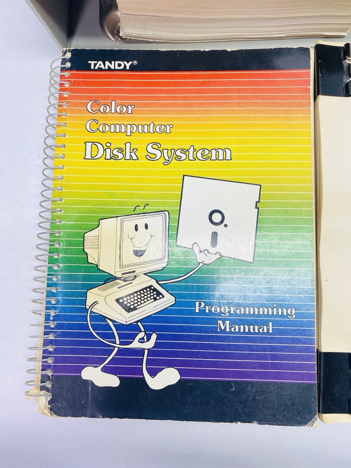 LOT Tandy Color CPU 3 OS-9 Level 2 Operating System Binder & Manuals Basic